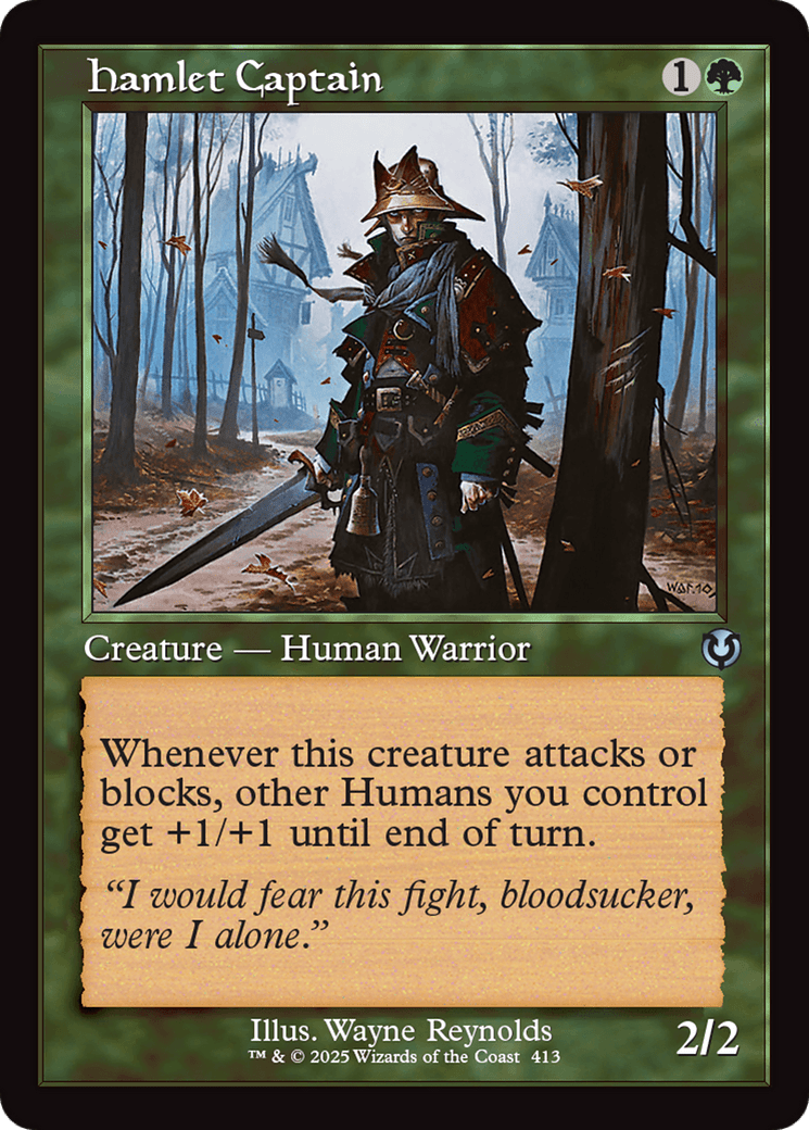 Hamlet Captain (Retro Frame) [Innistrad Remastered] MTG Single Magic: The Gathering  | Multizone: Comics And Games
