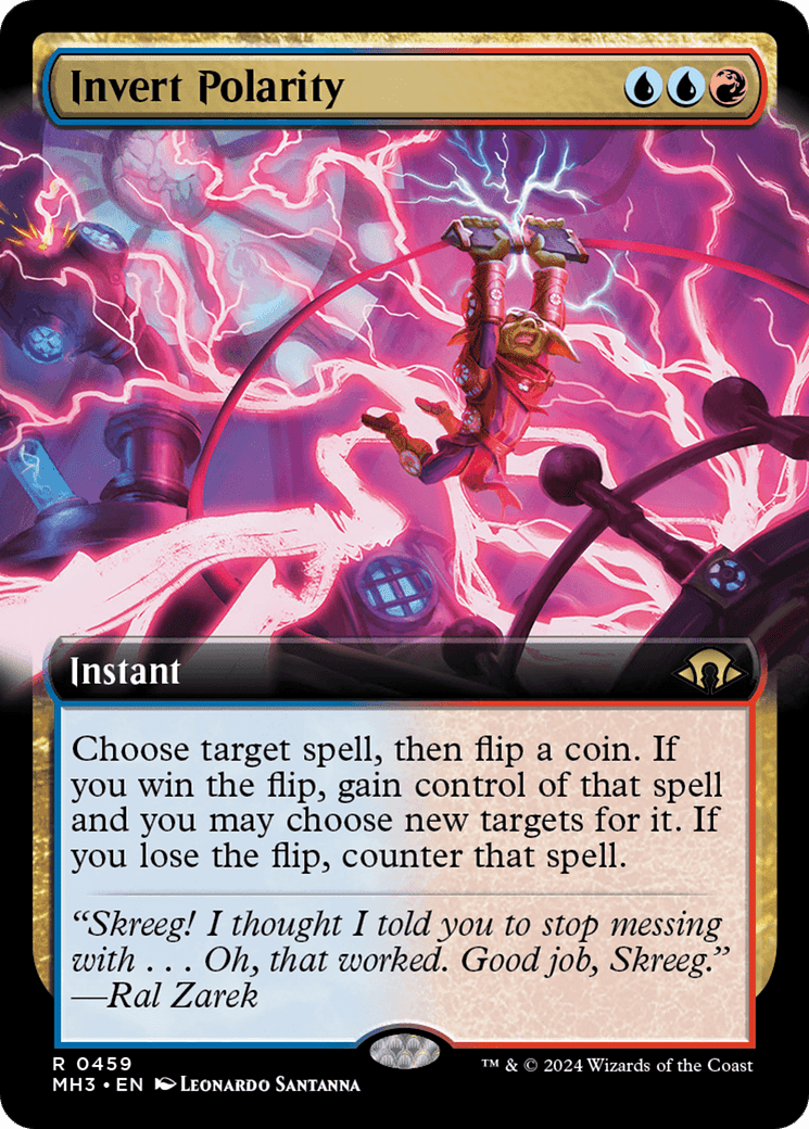 Invert Polarity (Extended Art) [Modern Horizons 3] MTG Single Magic: The Gathering  | Multizone: Comics And Games