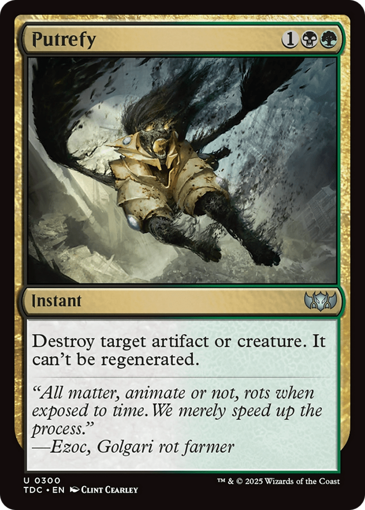 Putrefy [Tarkir: Dragonstorm Commander] MTG Single Magic: The Gathering  | Multizone: Comics And Games