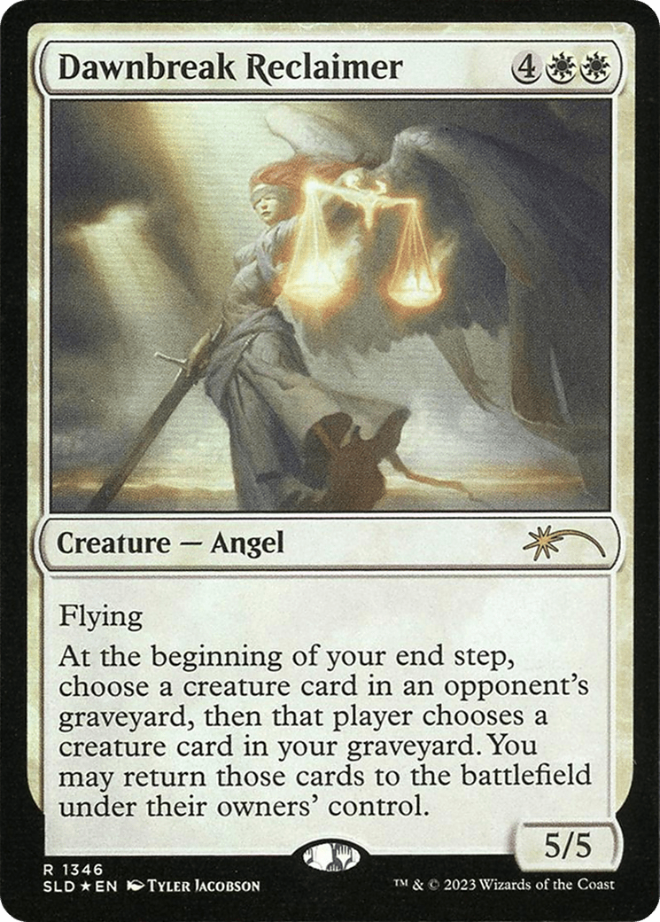 Dawnbreak Reclaimer [Secret Lair: Angels] MTG Single Magic: The Gathering  | Multizone: Comics And Games