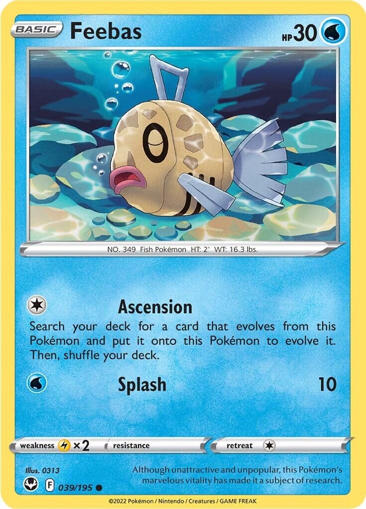 Feebas (039/195) [Sword & Shield: Silver Tempest] Pokemon Single Pokémon  | Multizone: Comics And Games