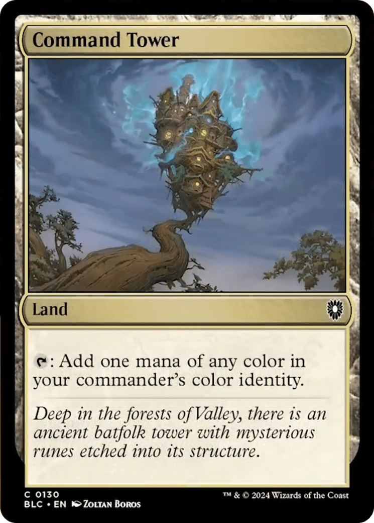Command Tower [Bloomburrow Commander] MTG Single Magic: The Gathering  | Multizone: Comics And Games