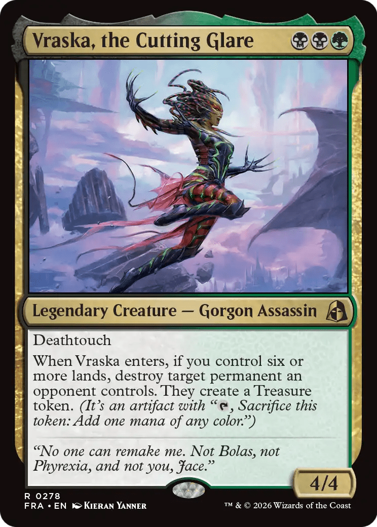 Vraska, the Cutting Glare [Reality Fracture] MTG Single Magic: The Gathering  | Multizone: Comics And Games