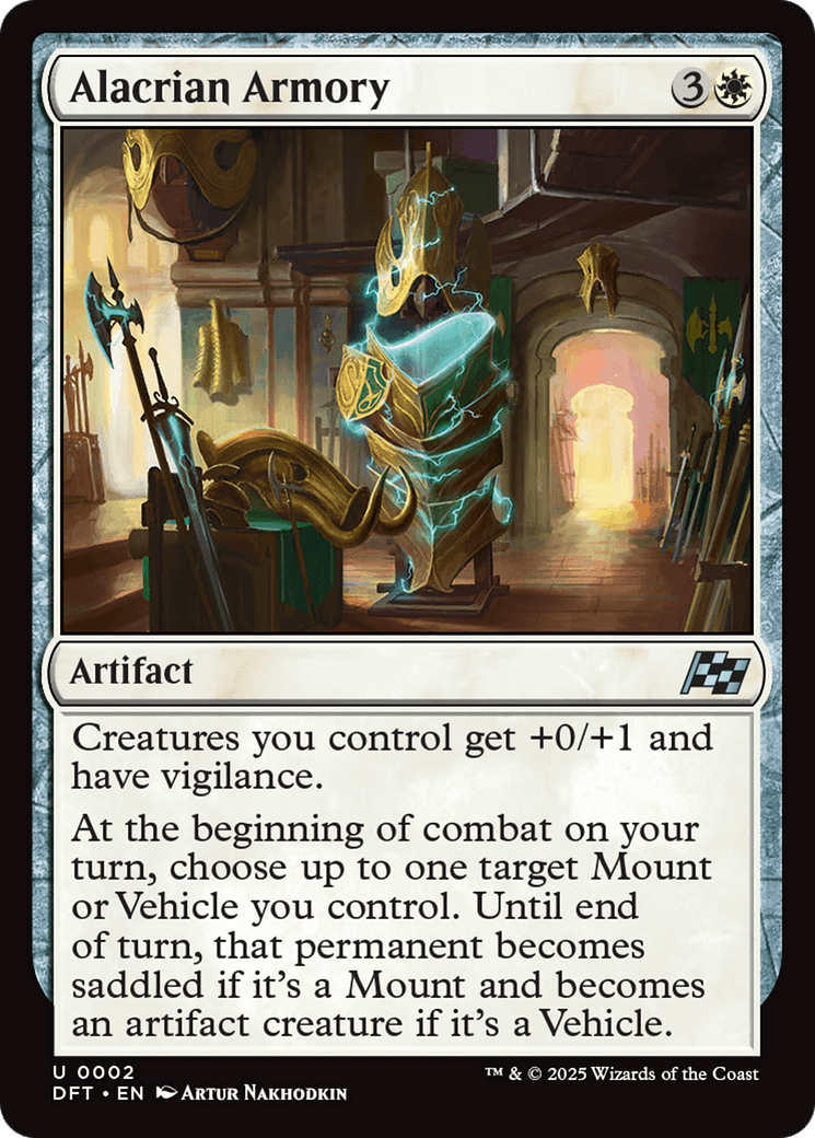 Alacrian Armory [Aetherdrift] MTG Single Magic: The Gathering  | Multizone: Comics And Games