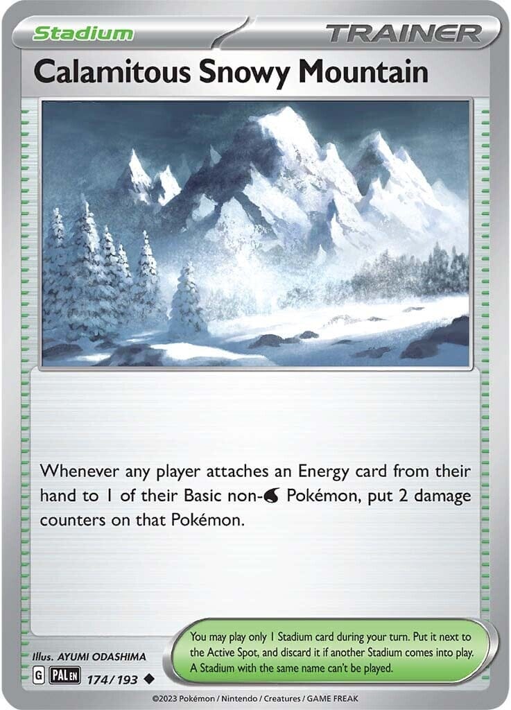 Calamitous Snowy Mountain (174/193) [Scarlet & Violet: Paldea Evolved] Pokemon Single Pokémon  | Multizone: Comics And Games