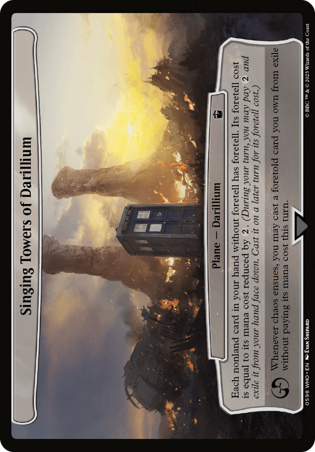Singing Towers of Darillium [Doctor Who] MTG Single Magic: The Gathering  | Multizone: Comics And Games