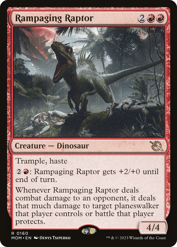 Rampaging Raptor [March of the Machine] | Multizone: Comics And Games
