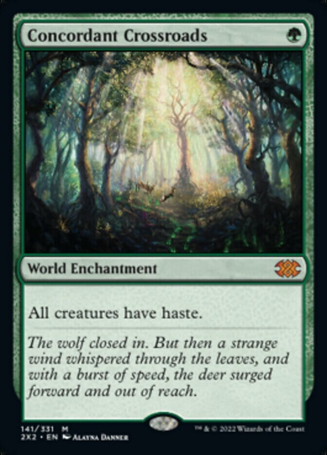 Concordant Crossroads [Double Masters 2022] MTG Single Magic: The Gathering  | Multizone: Comics And Games