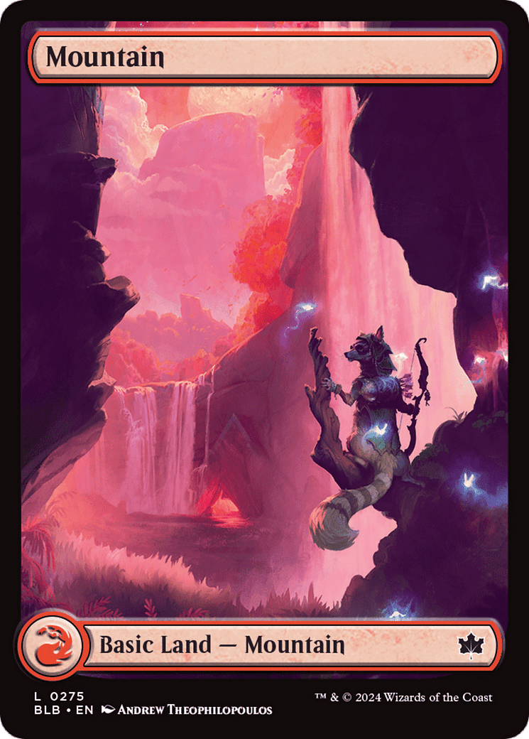 Mountain (0275) [Bloomburrow] MTG Single Magic: The Gathering  | Multizone: Comics And Games