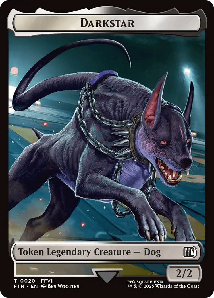 Angelo // Darkstar Double-Sided Token [FINAL FANTASY Tokens] MTG Single Magic: The Gathering  | Multizone: Comics And Games