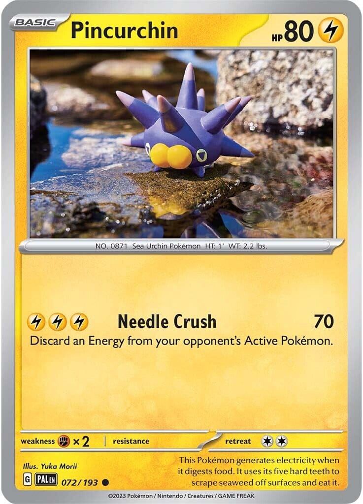 Pincurchin (072/193) [Scarlet & Violet: Paldea Evolved] Pokemon Single Pokémon  | Multizone: Comics And Games