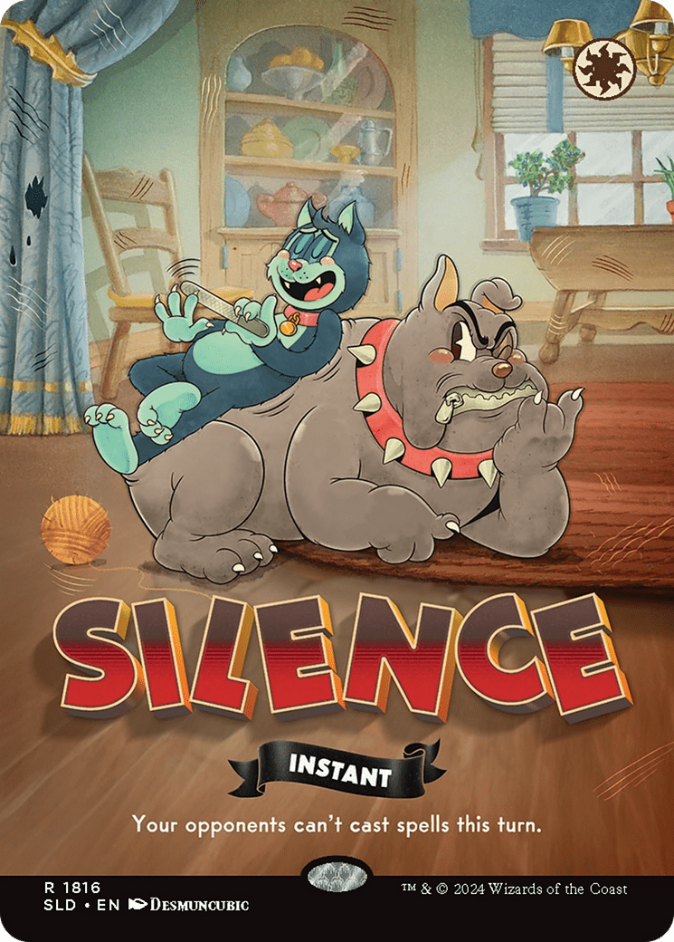 Silence (1816) [Secret Lair Drop Series] MTG Single Magic: The Gathering  | Multizone: Comics And Games