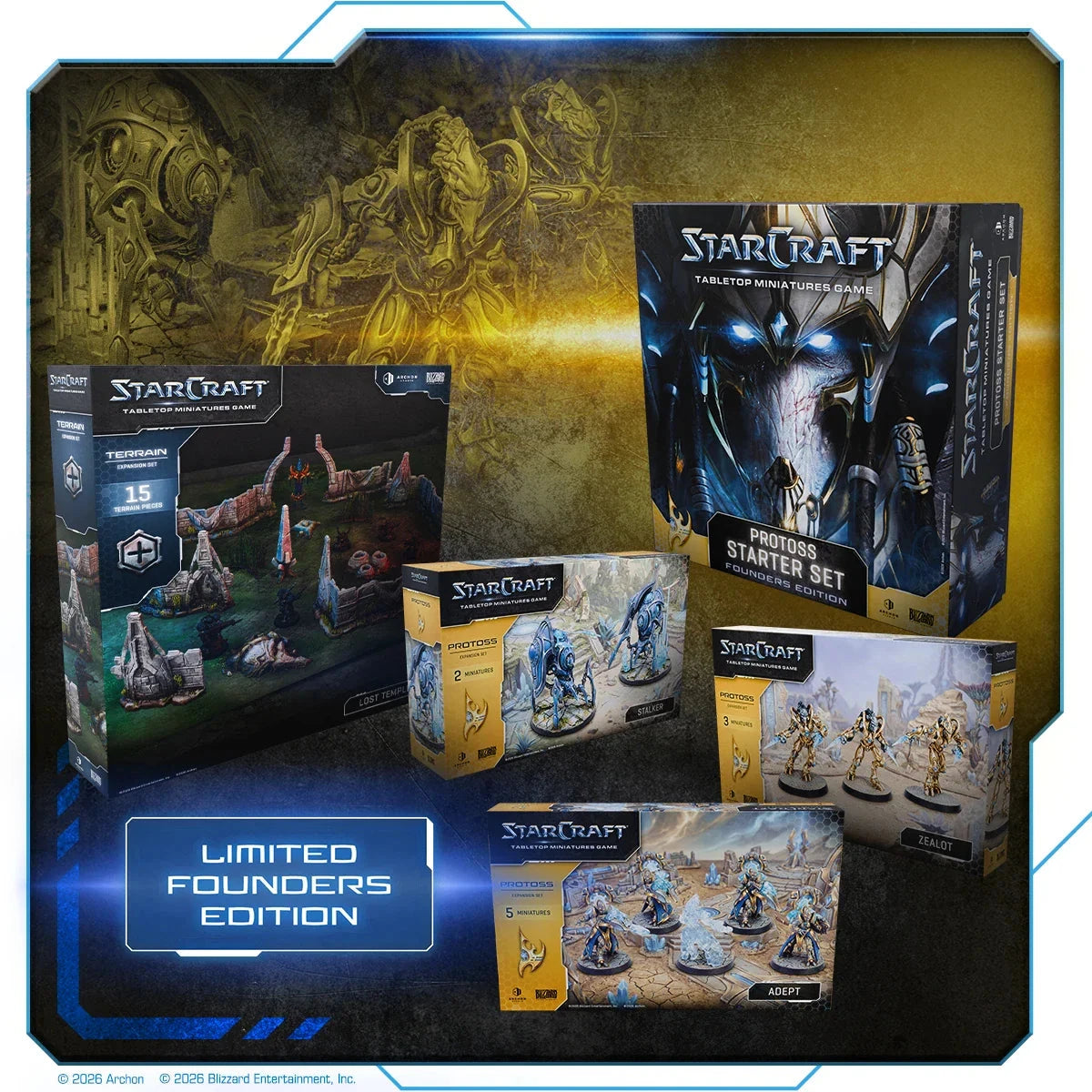 StarCraft® Army Bundle - Founders Edition Protoss StarCraft Army Bundle StarCraft  | Multizone: Comics And Games