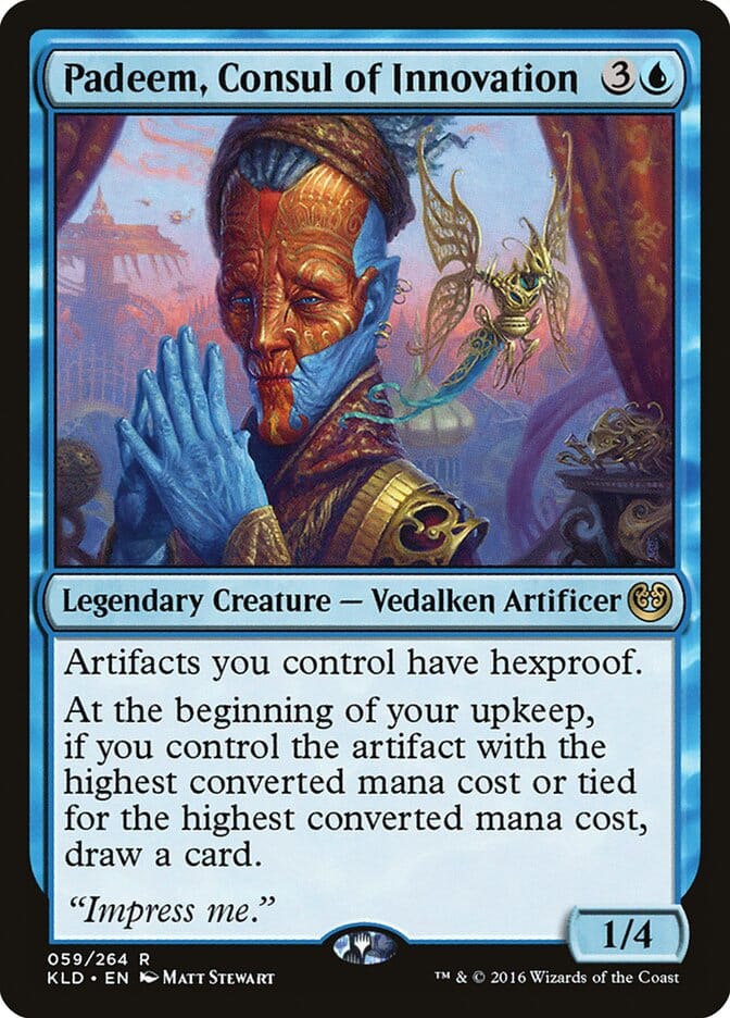 Padeem, Consul of Innovation [Kaladesh] MTG Single Magic: The Gathering  | Multizone: Comics And Games