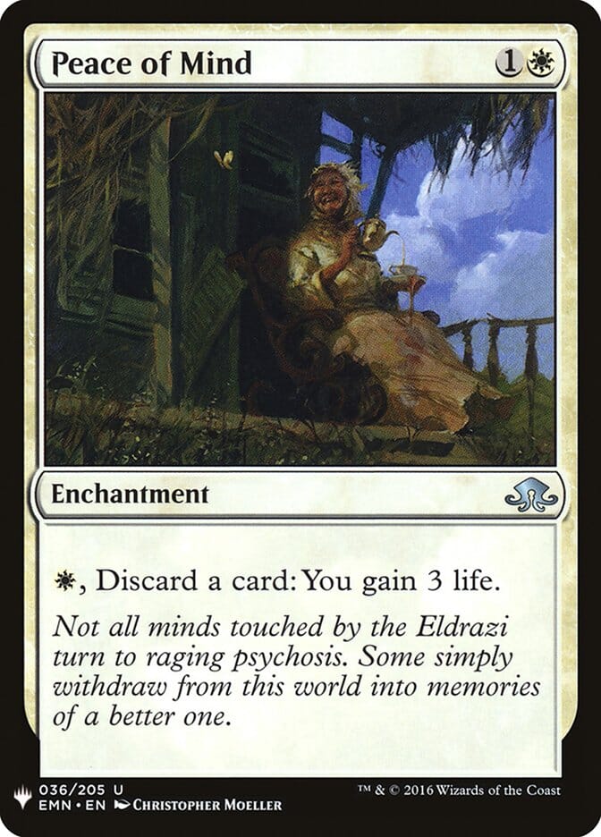 Peace of Mind [Mystery Booster] MTG Single Magic: The Gathering  | Multizone: Comics And Games
