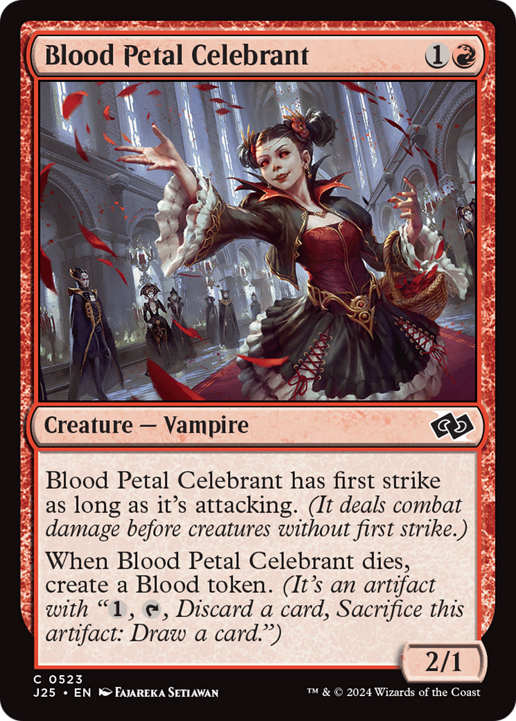 Blood Petal Celebrant [Foundations Jumpstart] | Multizone: Comics And Games