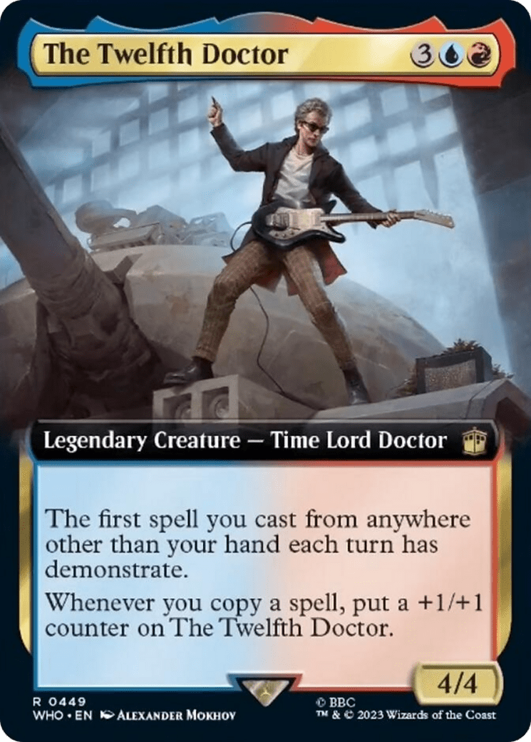 The Twelfth Doctor (Extended Art) [Doctor Who] MTG Single Magic: The Gathering  | Multizone: Comics And Games