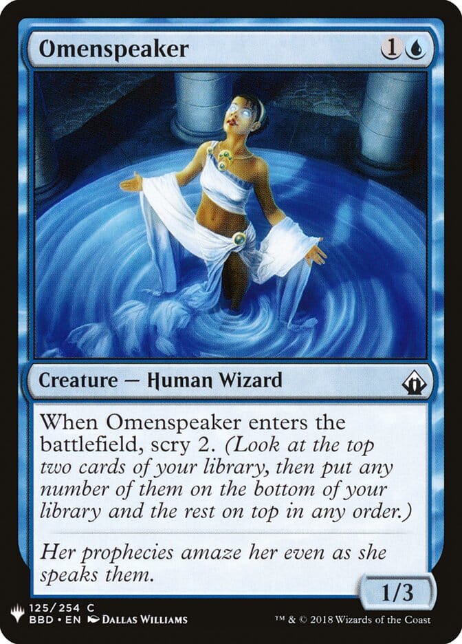 Omenspeaker [Mystery Booster] MTG Single Magic: The Gathering  | Multizone: Comics And Games