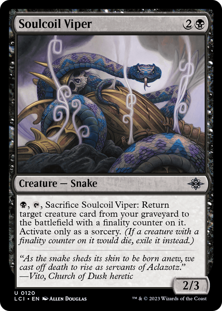 Soulcoil Viper [The Lost Caverns of Ixalan] MTG Single Magic: The Gathering  | Multizone: Comics And Games