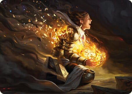 Vanish into Eternity Art Card [Phyrexia: All Will Be One Art Series] MTG Single Magic: The Gathering  | Multizone: Comics And Games
