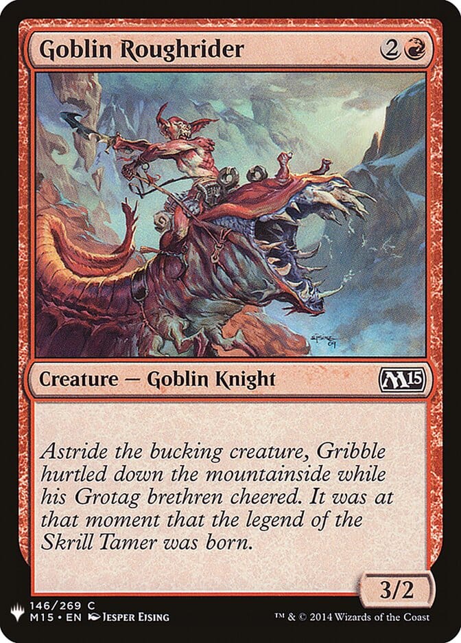 Goblin Roughrider [Mystery Booster] MTG Single Magic: The Gathering  | Multizone: Comics And Games