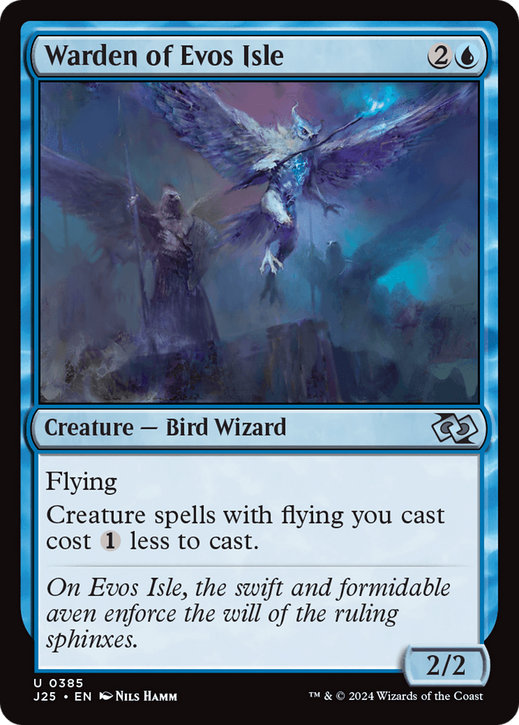Warden of Evos Isle [Foundations Jumpstart] MTG Single Magic: The Gathering  | Multizone: Comics And Games