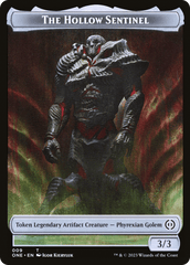 The Hollow Sentinel Token [Phyrexia: All Will Be One Tokens] MTG Single Magic: The Gathering  | Multizone: Comics And Games
