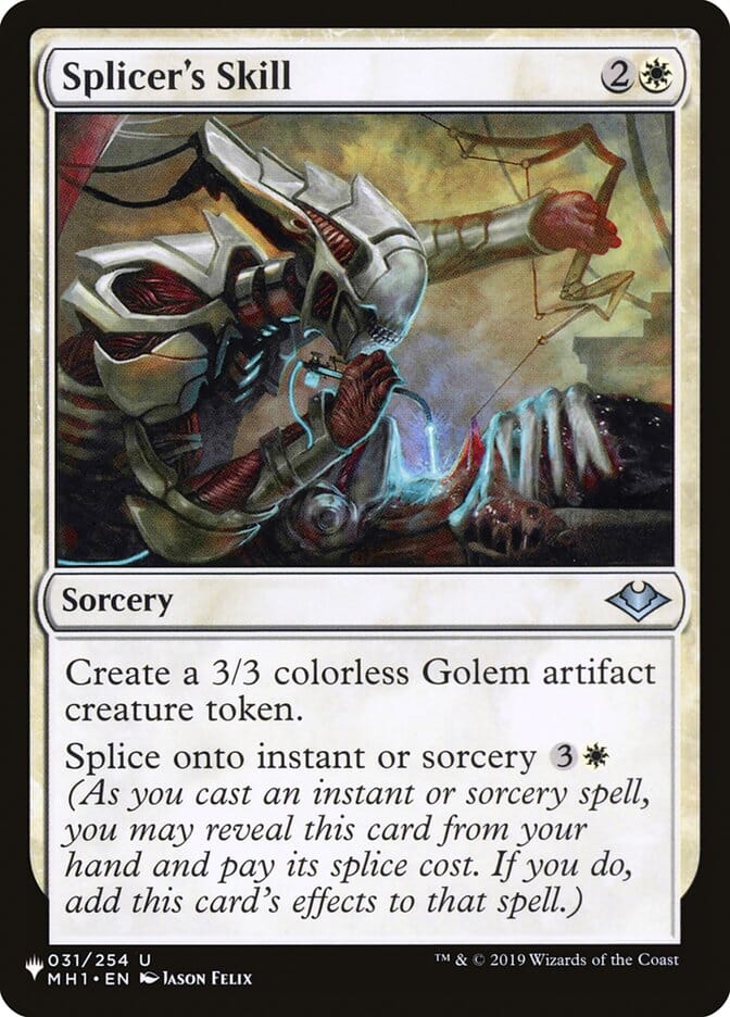 Splicer's Skill [The List] MTG Single Magic: The Gathering  | Multizone: Comics And Games