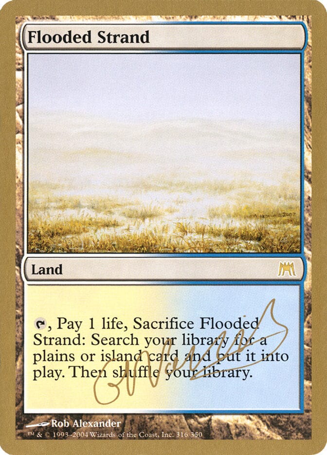 Flooded Strand (Gabriel Nassif) [World Championship Decks 2004] MTG Single Magic: The Gathering  | Multizone: Comics And Games