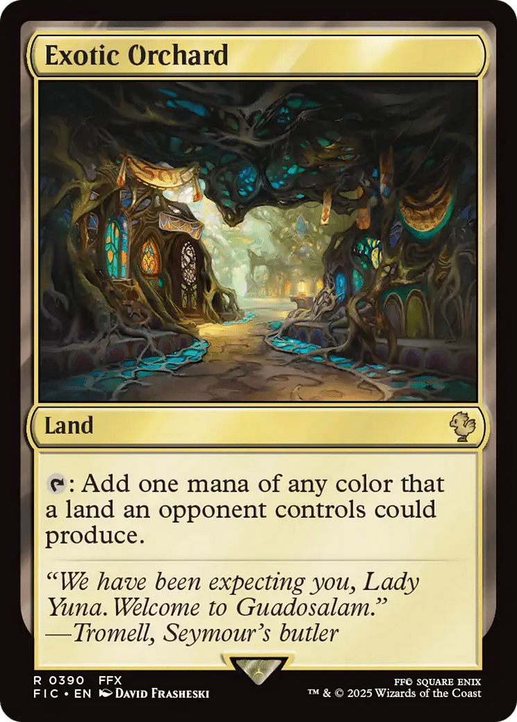 Exotic Orchard [FINAL FANTASY Commander] MTG Single Magic: The Gathering  | Multizone: Comics And Games