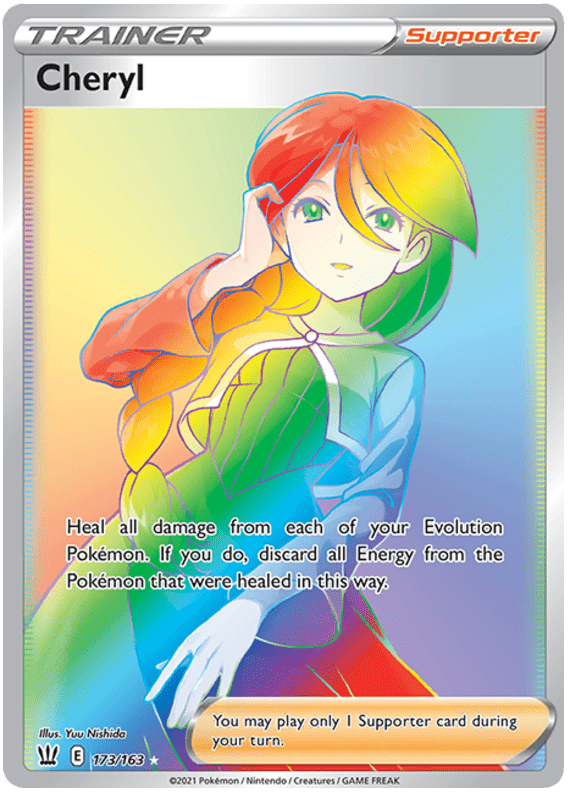 Cheryl (173/163) [Sword & Shield: Battle Styles] Pokemon Single Pokémon  | Multizone: Comics And Games