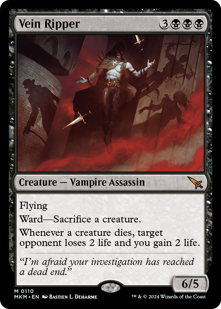 Vein Ripper [Murders at Karlov Manor] MTG Single Magic: The Gathering  | Multizone: Comics And Games