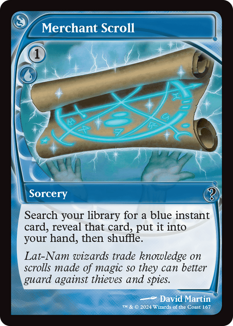 Merchant Scroll (Future Sight) [Mystery Booster 2] MTG Single Magic: The Gathering  | Multizone: Comics And Games