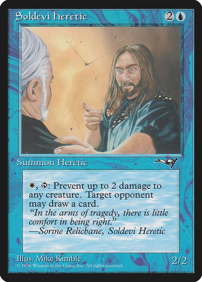 Soldevi Heretic (Pointing) [Alliances] MTG Single Magic: The Gathering  | Multizone: Comics And Games