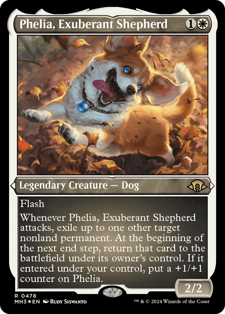 Phelia, Exuberant Shepherd (Foil Etched) [Modern Horizons 3] MTG Single Magic: The Gathering  | Multizone: Comics And Games