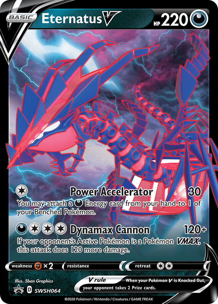 Eternatus V (SWSH064) [Sword & Shield: Black Star Promos] Pokemon Single Pokémon  | Multizone: Comics And Games