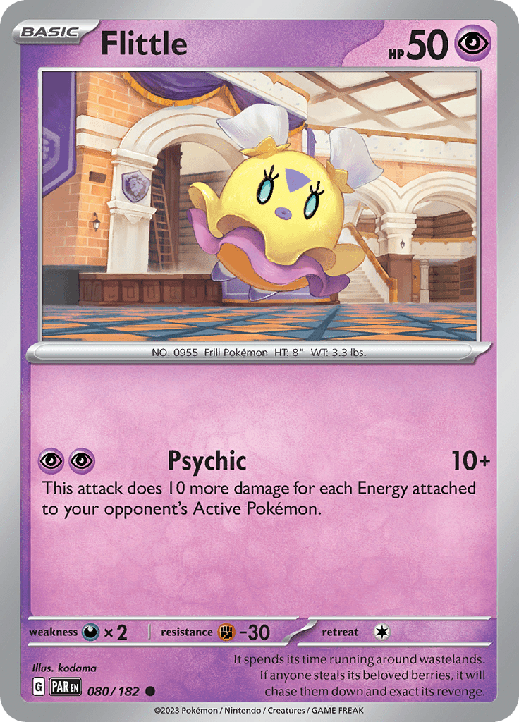Flittle (080/182) [Scarlet & Violet: Paradox Rift] Pokemon Single Pokémon  | Multizone: Comics And Games