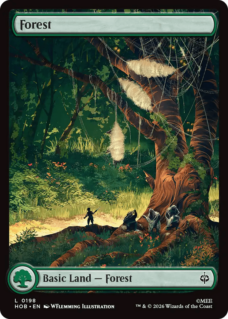 Forest (0198) [The Hobbit] MTG Single Magic: The Gathering  | Multizone: Comics And Games