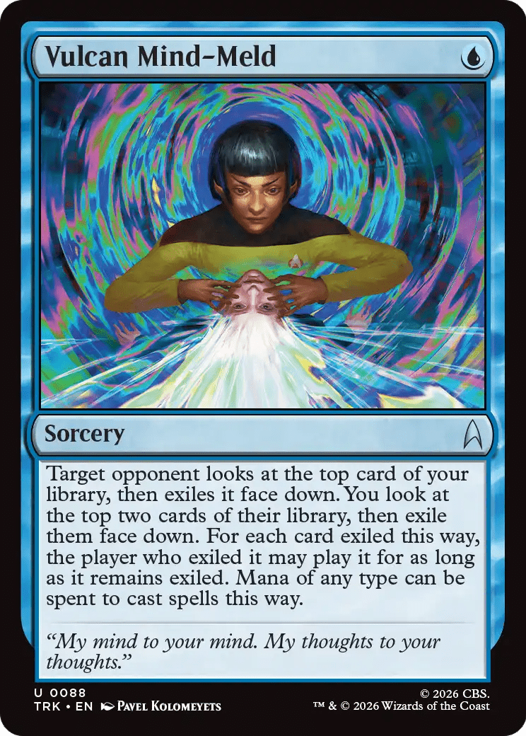 Vulcan Mind-Meld [Star Trek] MTG Single Magic: The Gathering  | Multizone: Comics And Games