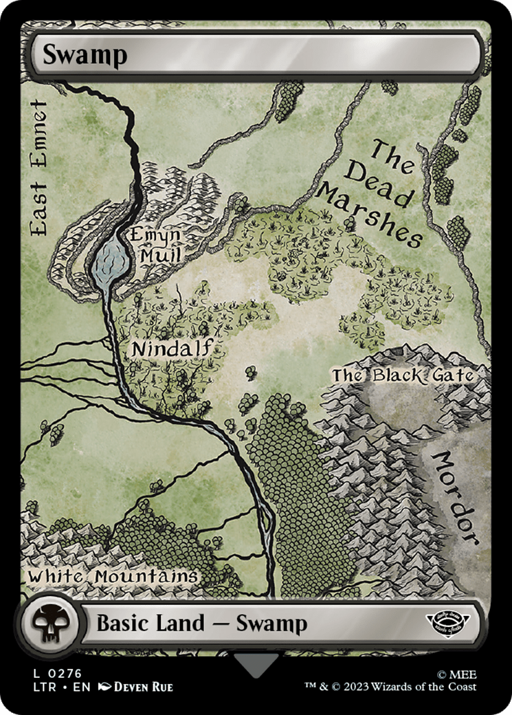 Swamp (276) [The Lord of the Rings: Tales of Middle-Earth] MTG Single Magic: The Gathering  | Multizone: Comics And Games