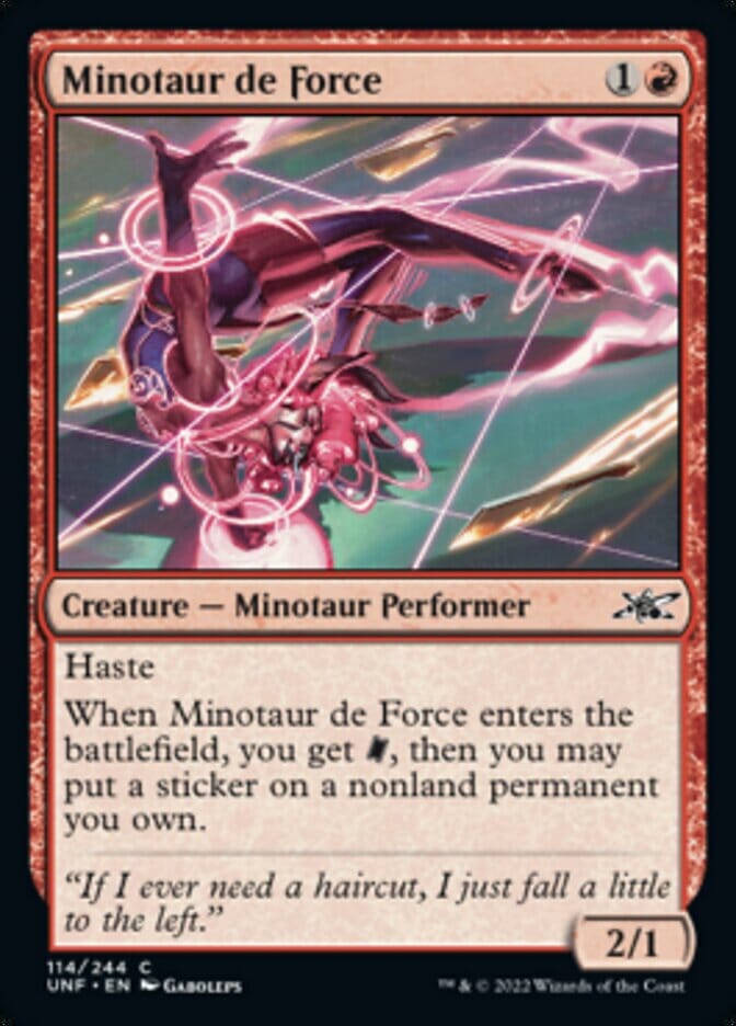 Minotaur de Force [Unfinity] | Multizone: Comics And Games