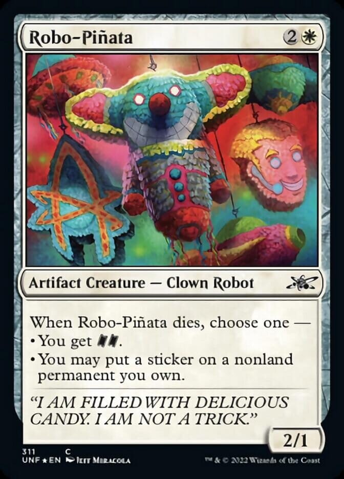 Robo-Pinata (Galaxy Foil) [Unfinity] MTG Single Magic: The Gathering  | Multizone: Comics And Games