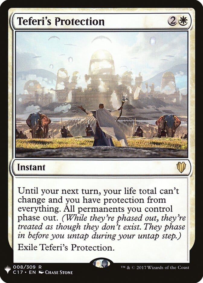 Teferi's Protection [Mystery Booster] MTG Single Magic: The Gathering  | Multizone: Comics And Games