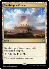 Sandsteppe Citadel [Phyrexia: All Will Be One Commander] MTG Single Magic: The Gathering  | Multizone: Comics And Games