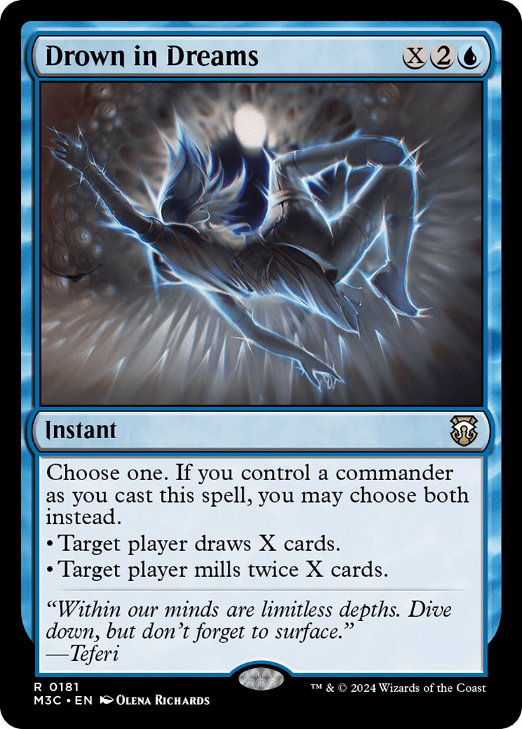 Drown in Dreams (Ripple Foil) [Modern Horizons 3 Commander] MTG Single Magic: The Gathering  | Multizone: Comics And Games