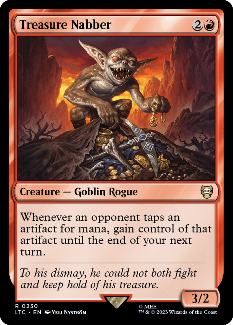 Treasure Nabber [The Lord of the Rings: Tales of Middle-Earth Commander] MTG Single Magic: The Gathering  | Multizone: Comics And Games