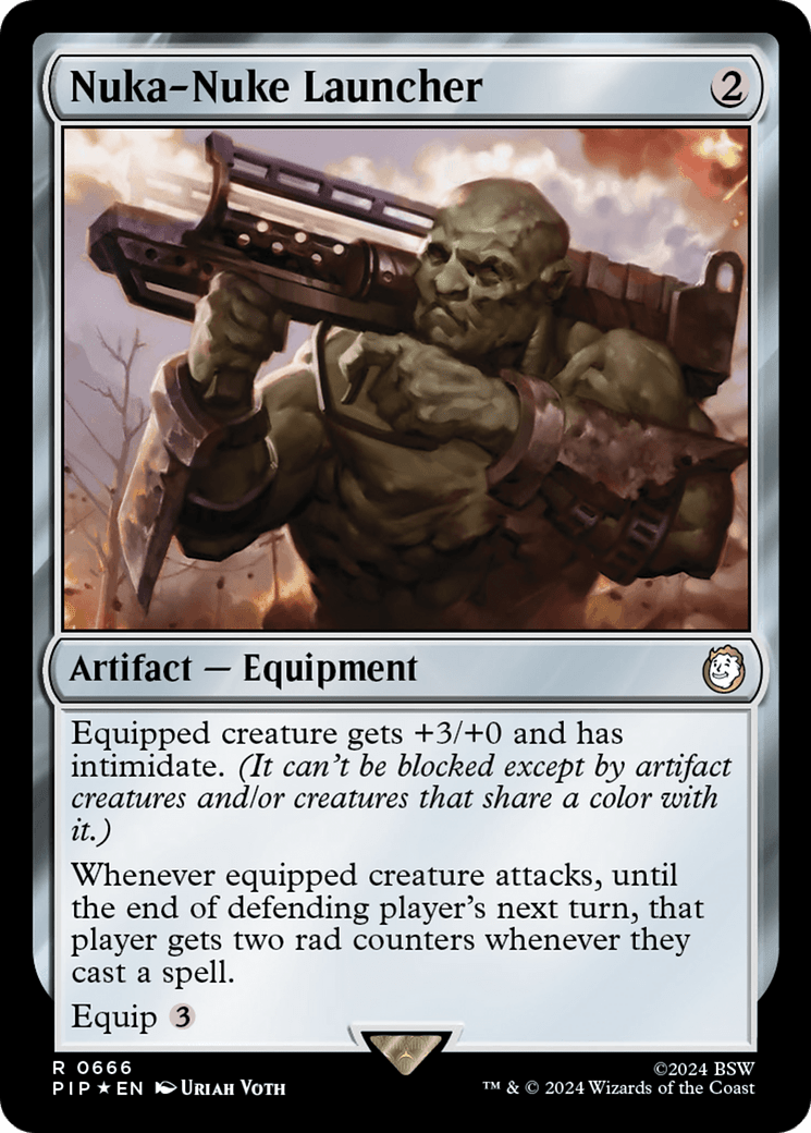 Nuka-Nuke Launcher (Surge Foil) [Fallout] MTG Single Magic: The Gathering  | Multizone: Comics And Games