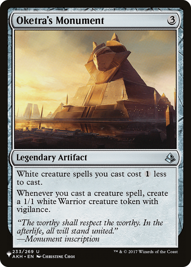 Oketra's Monument [Secret Lair: Angels] MTG Single Magic: The Gathering  | Multizone: Comics And Games