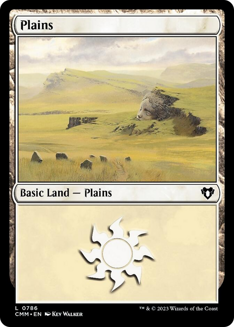 Plains (786) [Commander Masters] MTG Single Magic: The Gathering  | Multizone: Comics And Games