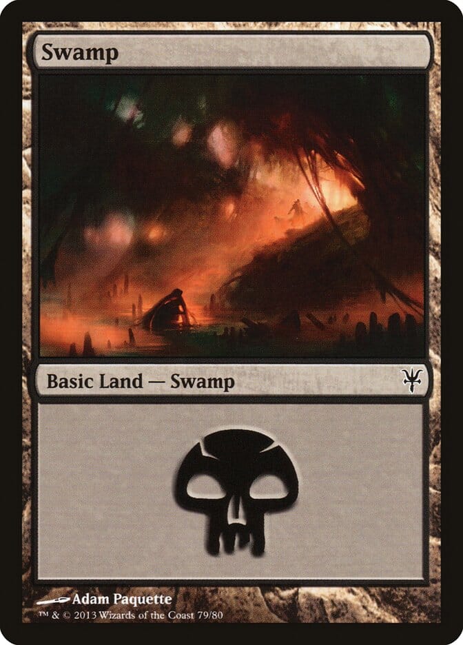 Swamp (79) [Duel Decks: Sorin vs. Tibalt] MTG Single Magic: The Gathering  | Multizone: Comics And Games